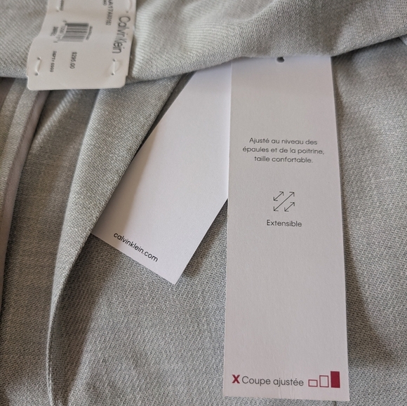 Calvin Klein Gray Sport Coat Modern Tailored Fit - Picture 7 of 7